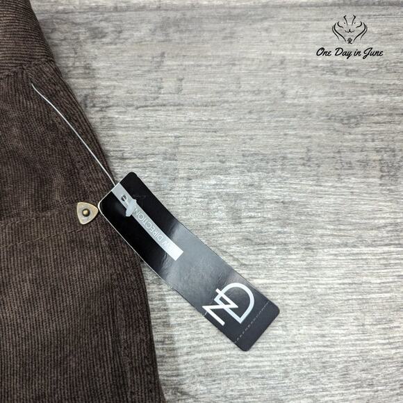 New Directions Straight Leg Corduroy Pants Size 12 - Picture 2 of 6